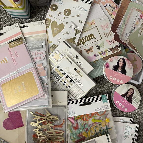 Heidi Swapp Project Life 4x4 Album & Scrapbooking Journal Card Bundle Kit - Picture 4 of 16